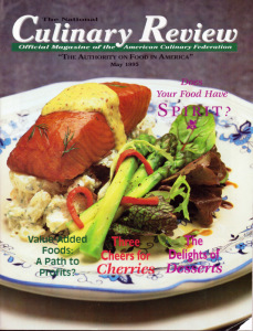1 National Culinary Review Cover May 1995