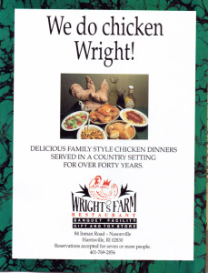 7 - Wrights Farm Restaurant