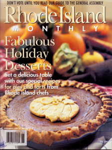 8 - Rhode Island Monthly Cover - November 1996